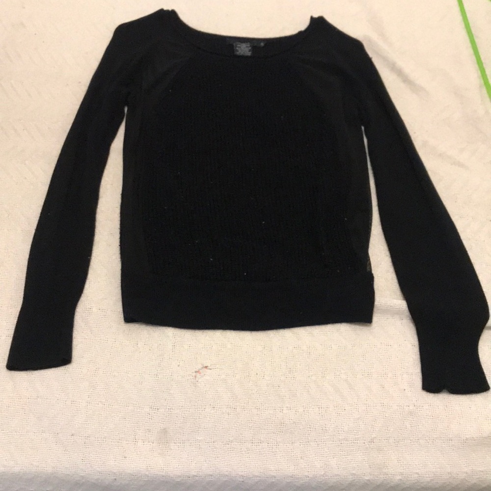 Black Knit T-shirt